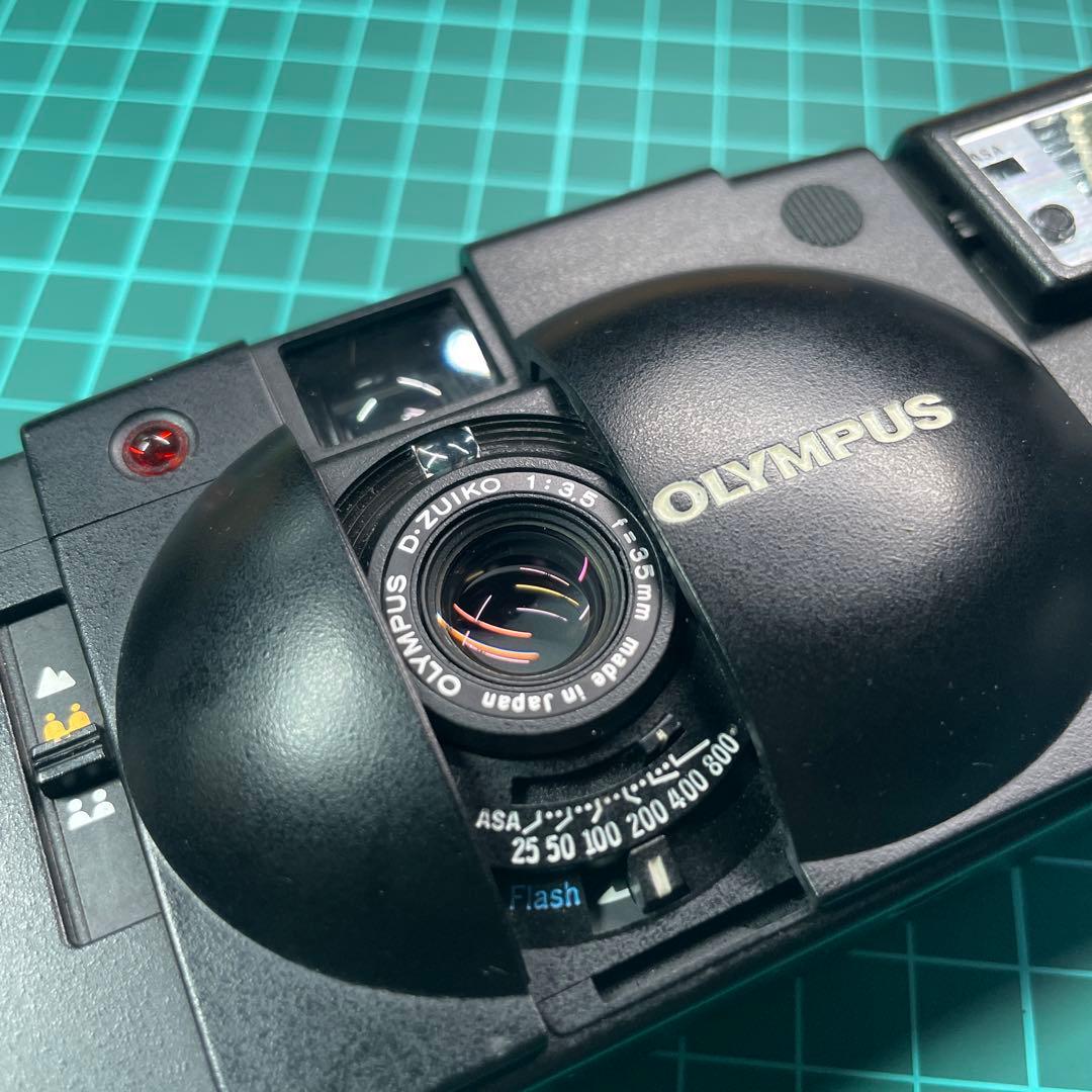 【外観美品】OLYMPUS XA-2 フィルムカメラ A11フラッシュ付き