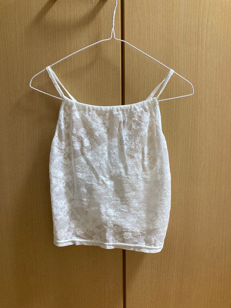 トップス draw drawers Lace 2way Tops