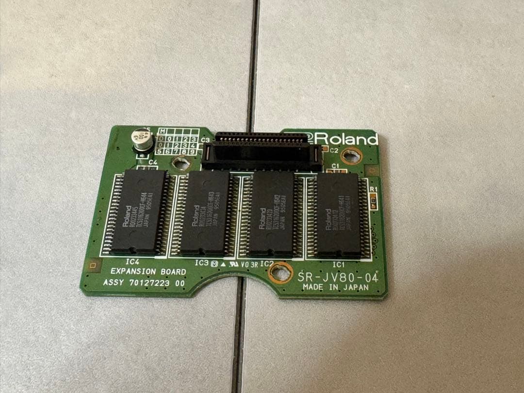 完全動作品 Roland SR-JV80-04 VINTAGE SYNTH