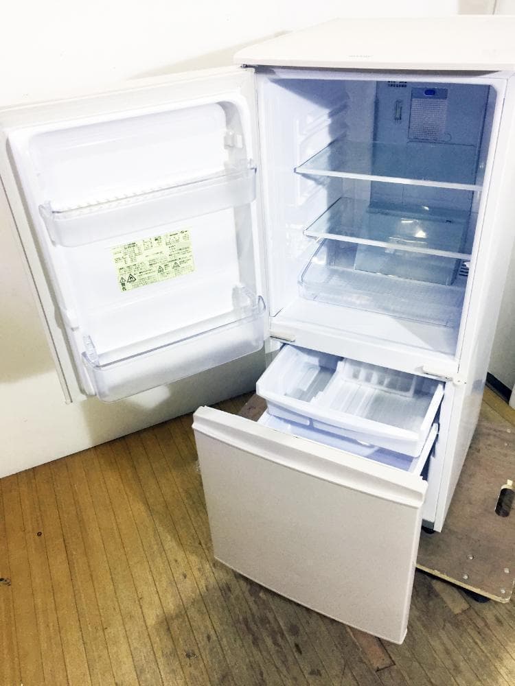 30日迄！SHARP 137L 2ドア冷蔵庫【SJ-PD14B-C】