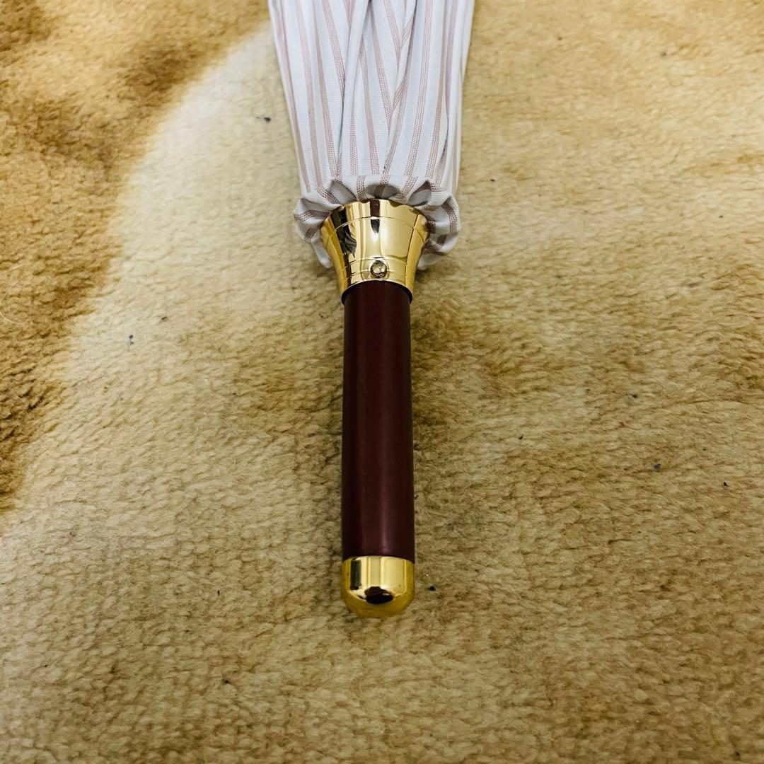 POLO　ポロラルフローレン　晴雨兼用　雨傘　日傘　長傘　フリル　騎士　ロゴ