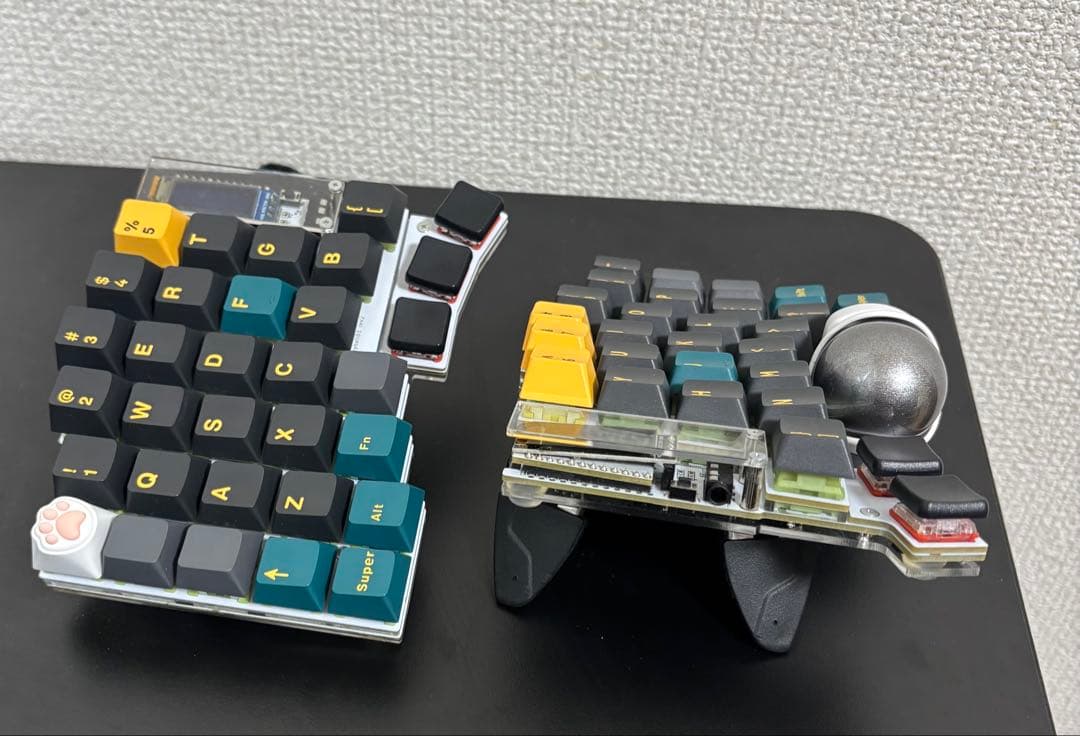 keyball61 テンティングソリューション付き