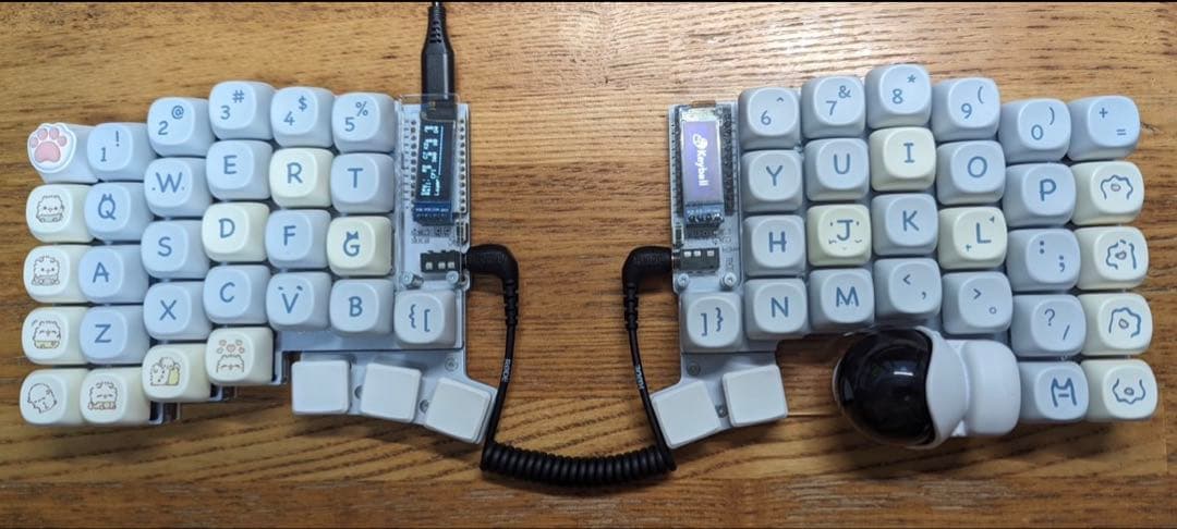 keyball61 テンティングソリューション付き