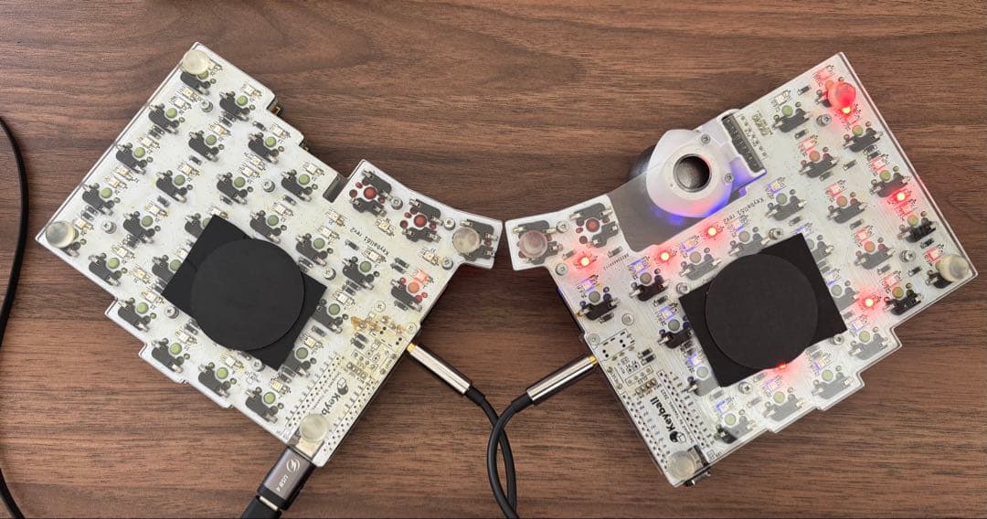 keyball61 テンティングソリューション付き