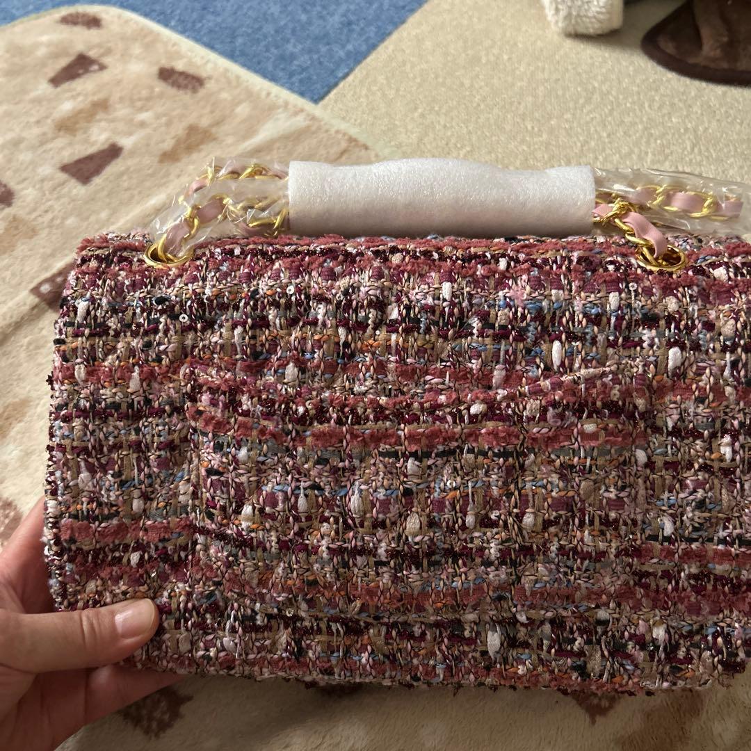 CHANEL ツイード ショルダーバッグ