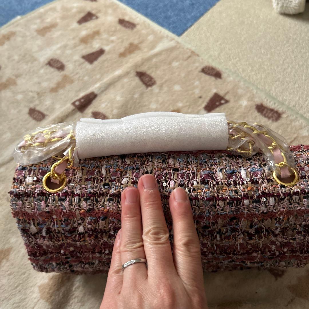 CHANEL ツイード ショルダーバッグ