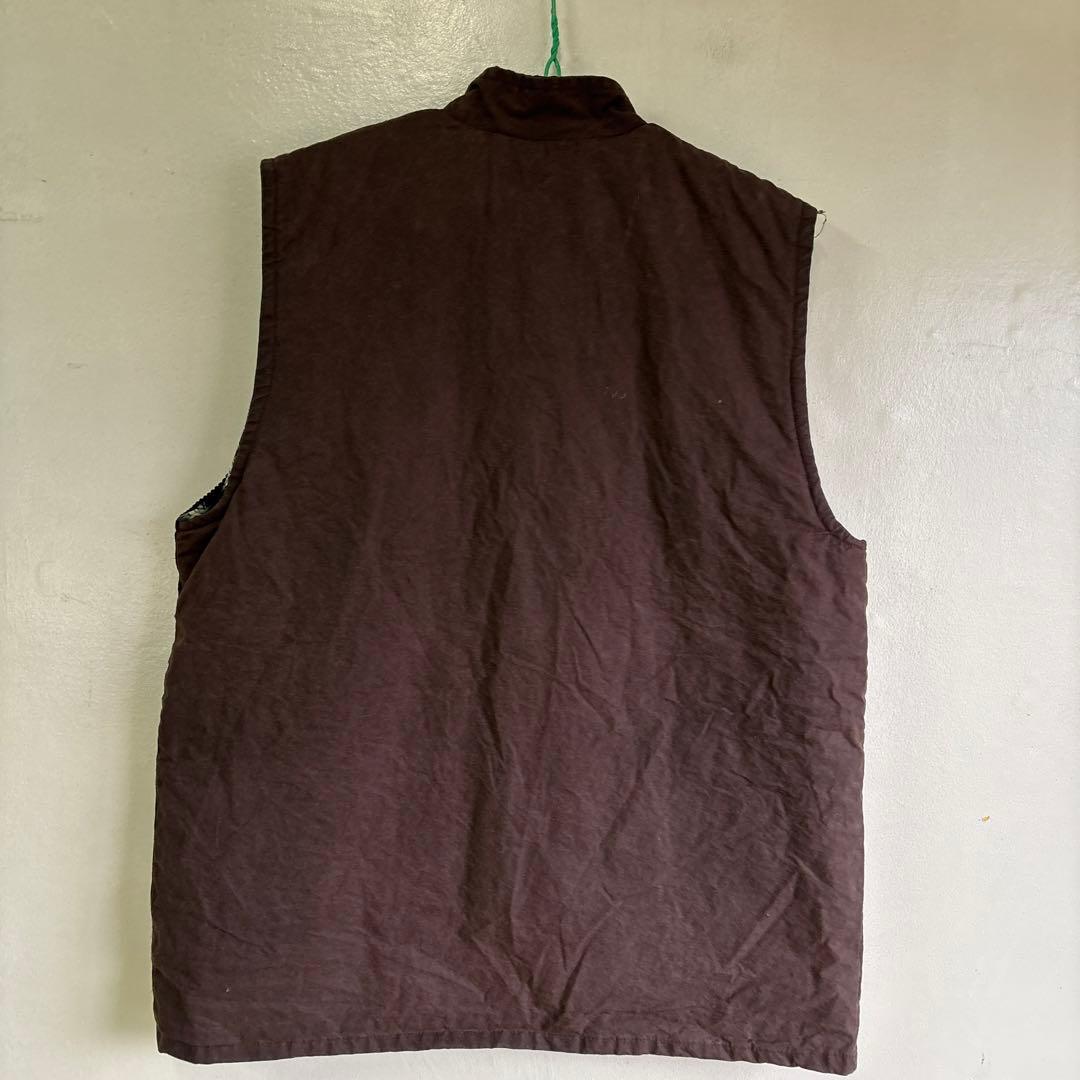 SherWoodforestオイルドベスト　イギリス製　ドラゴン