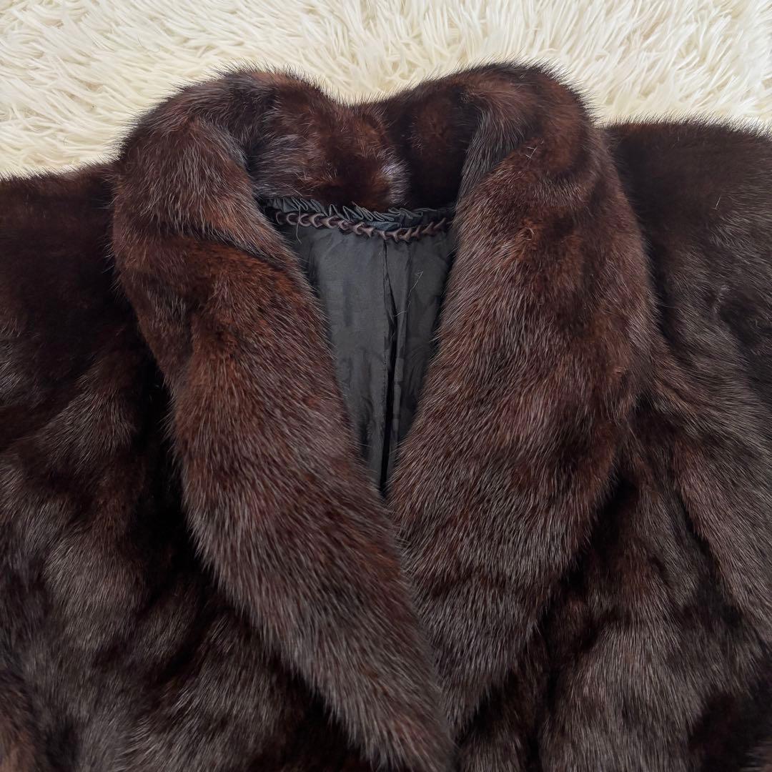 BLACKGLAMAブラックグラマ ミンクMINKリアルファーコートジャケット