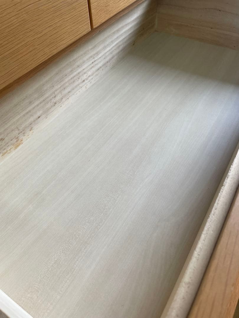 無印　チェスト　オーク材