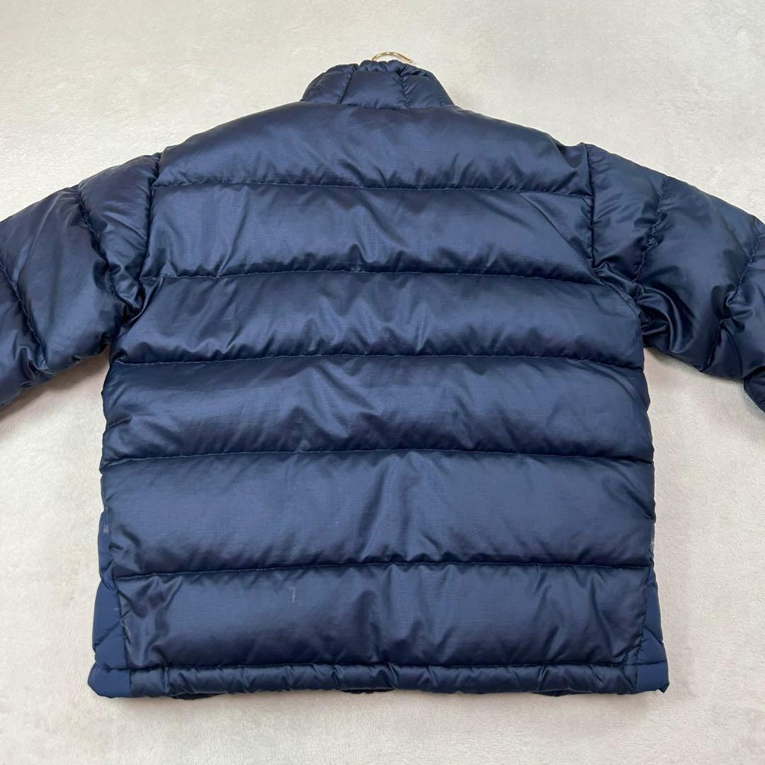 K162 S パタゴニア 収納袋あり 肉厚 ダウンジャケット ブルー メンズ