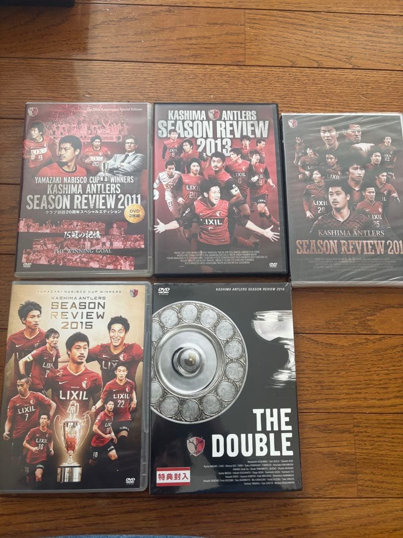 【美品】鹿島アントラーズseason Review他DVD