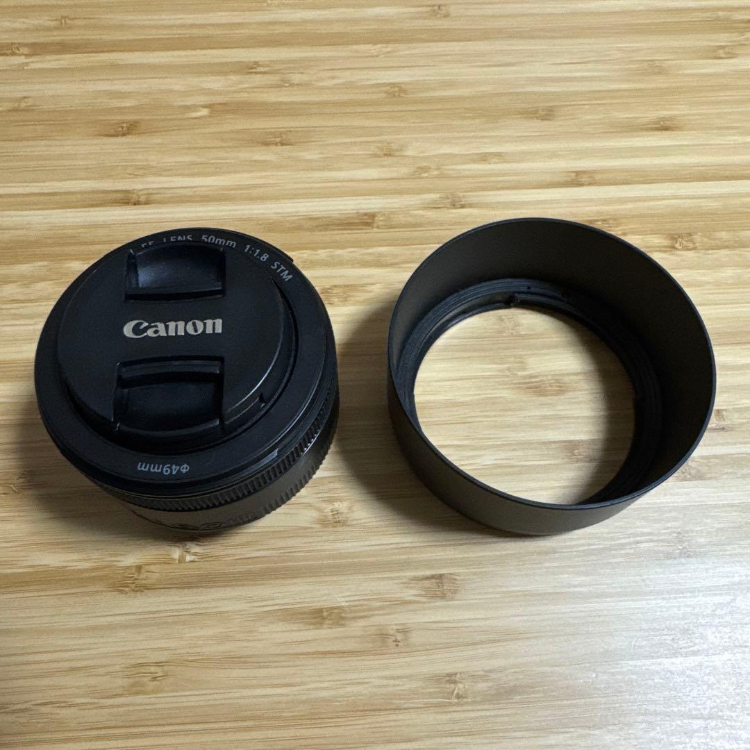 Canon EF 50mm f/1.8 STM レンズ 良品