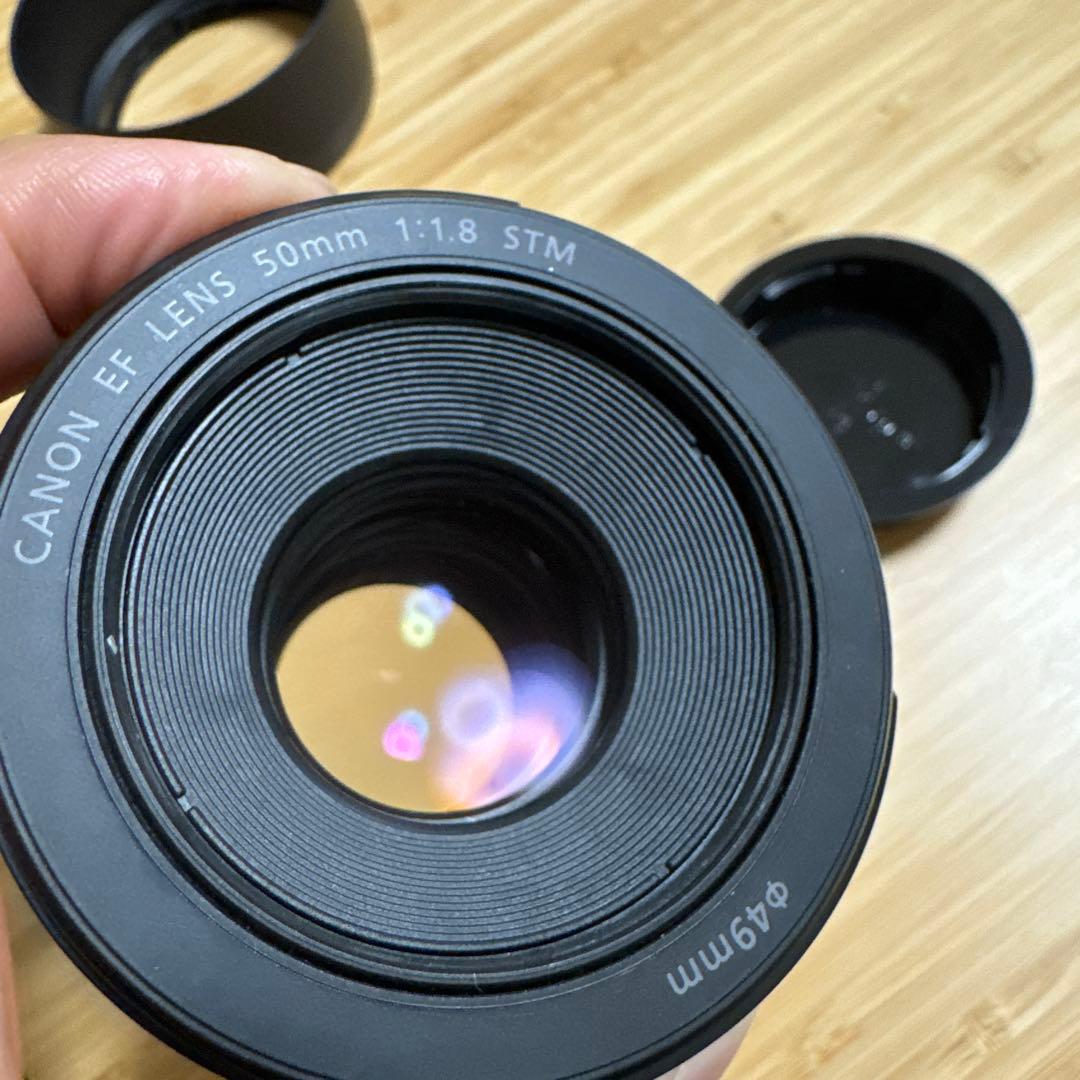 Canon EF 50mm f/1.8 STM レンズ 良品