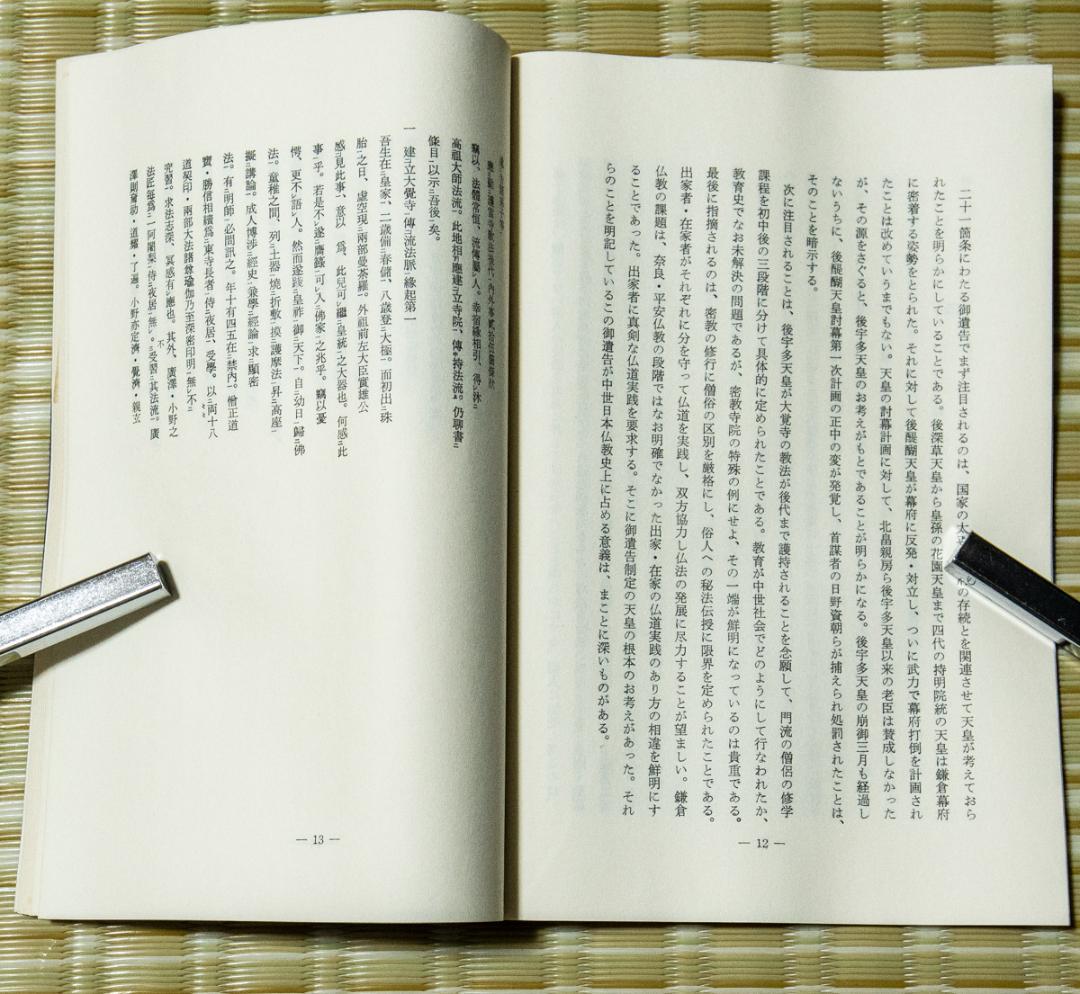 掛軸-1494　国宝　後宇多天皇宸翰　御手印遺告 大覚寺　復刻　影印　巻物