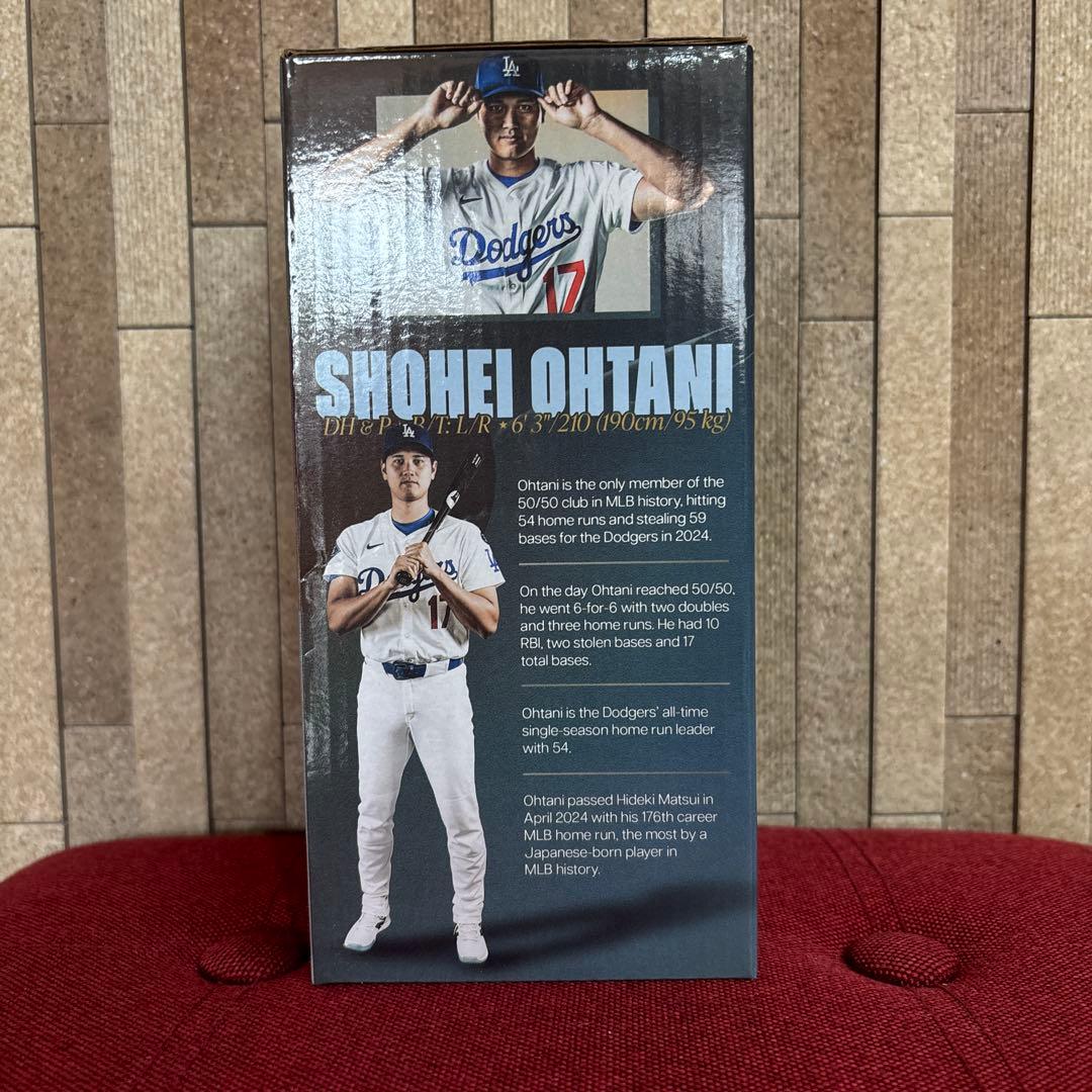 大谷翔平　50/50 ボブルヘッド2個　レプリカチャンピオンリング　3点セット