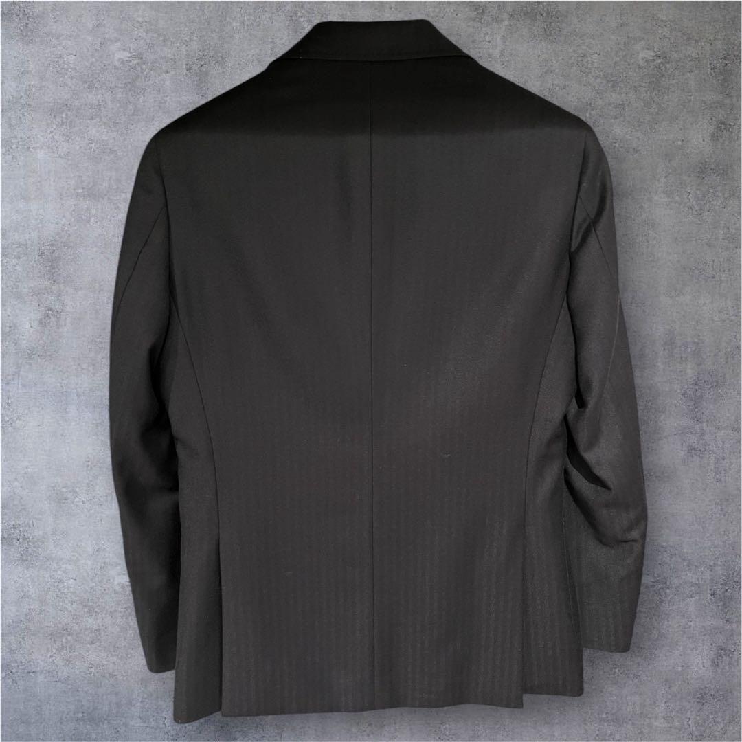 美品スーツセットアップ　ダークネイビー　スーツセレクト　マルゾット生地　A5