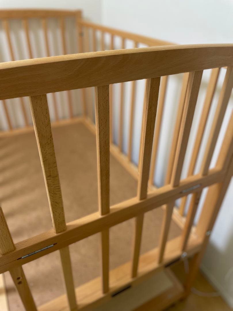 【JJ】ベビーベッド ヤマサキ ハイタイプベッド ツーオープン