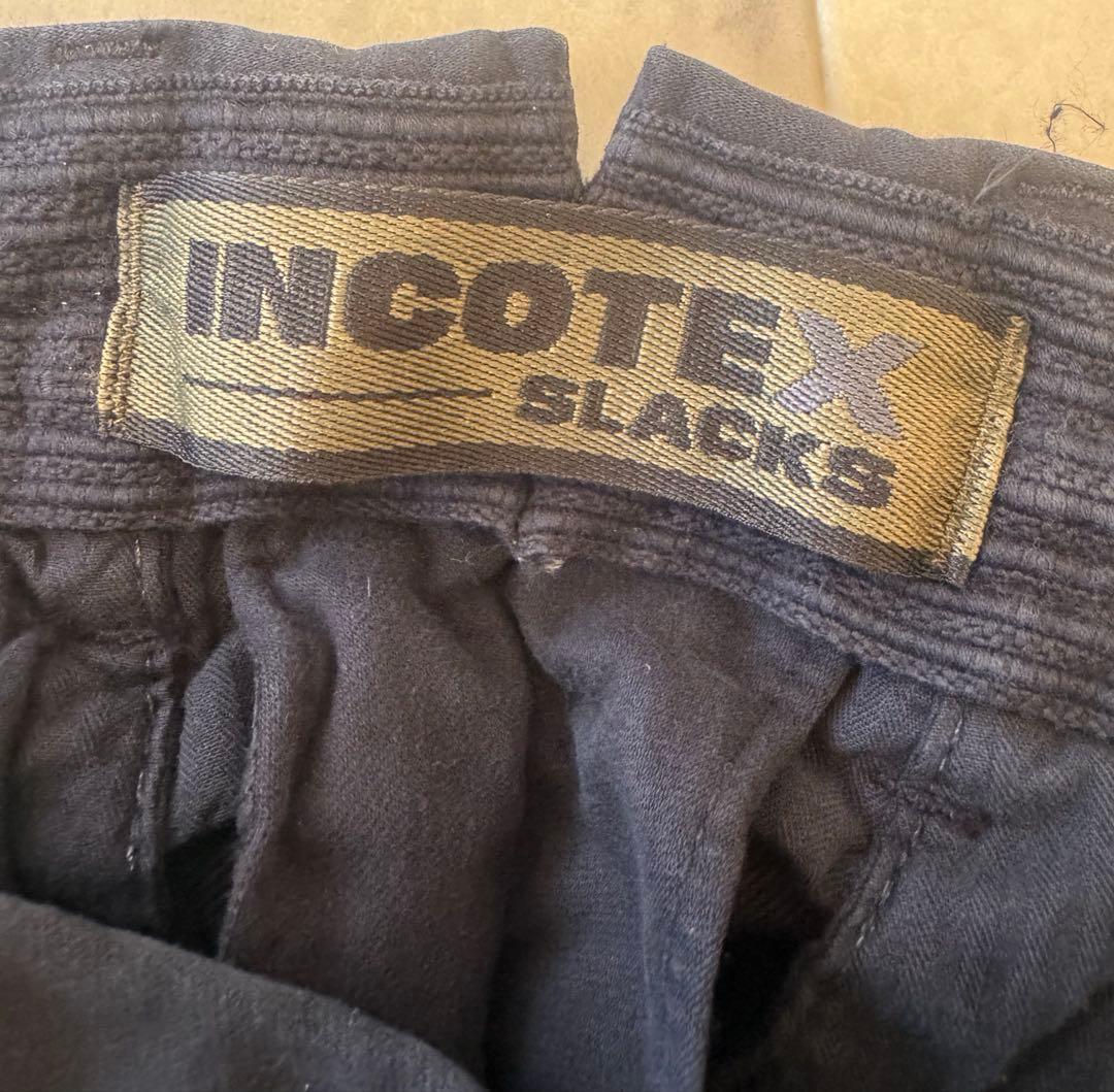【新品未使用】INCOTEX(インコテックス)コットンパンツ 31