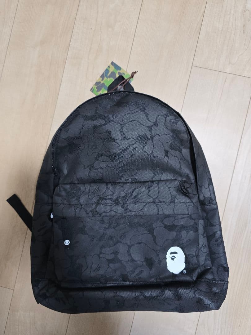 A BATHING APE リュック ブラック 迷彩