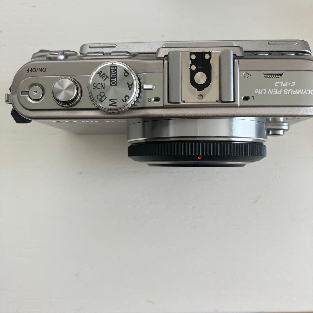 OLYMPUS PEN Lite E-PL3 レンズ ストロボ 電池 充電器