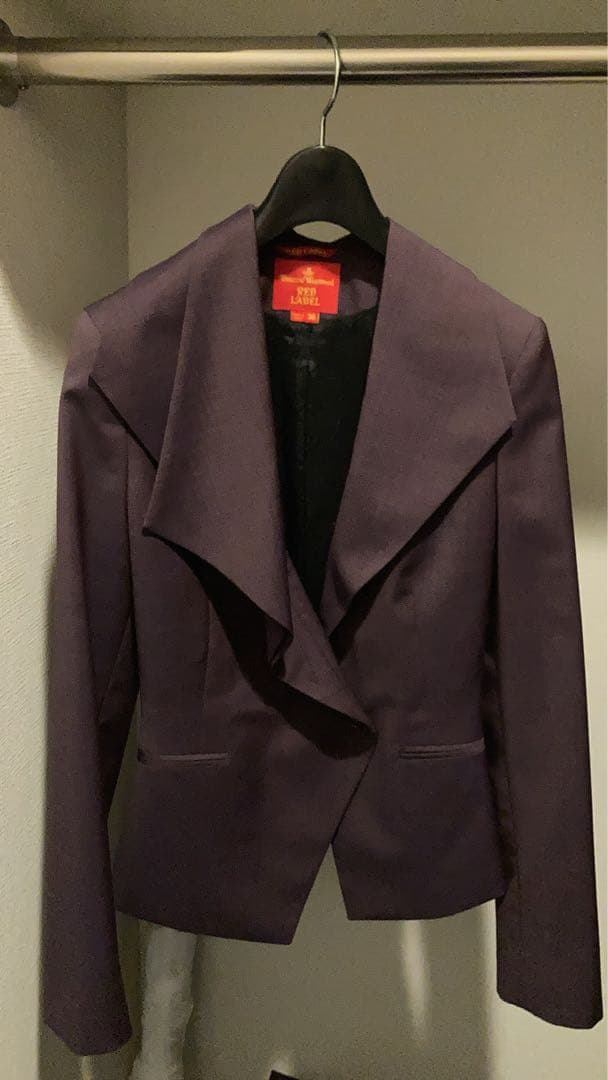 ヴィヴィアンウエストウッド　パープルジャケット　38