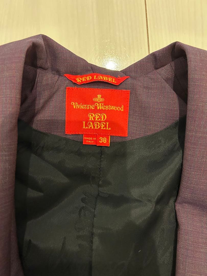 ヴィヴィアンウエストウッド　パープルジャケット　38
