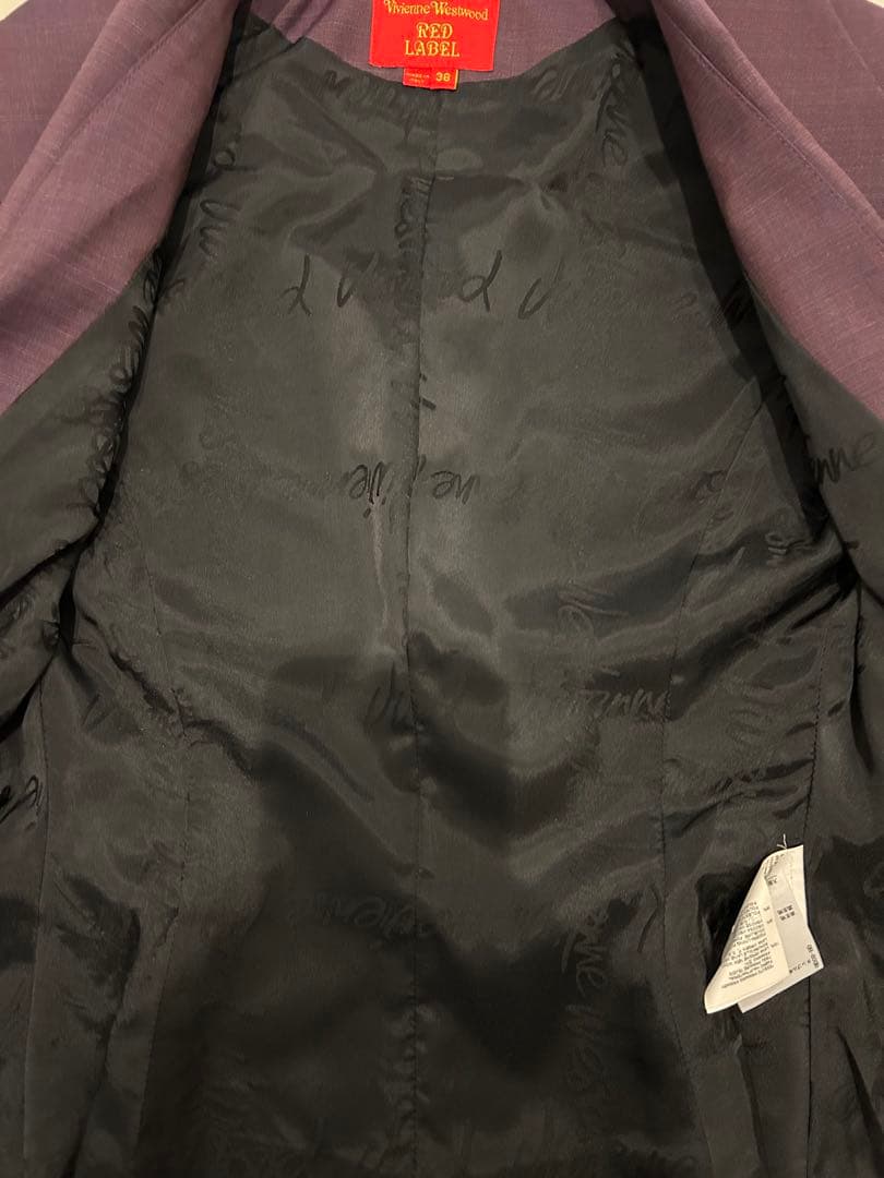 ヴィヴィアンウエストウッド　パープルジャケット　38