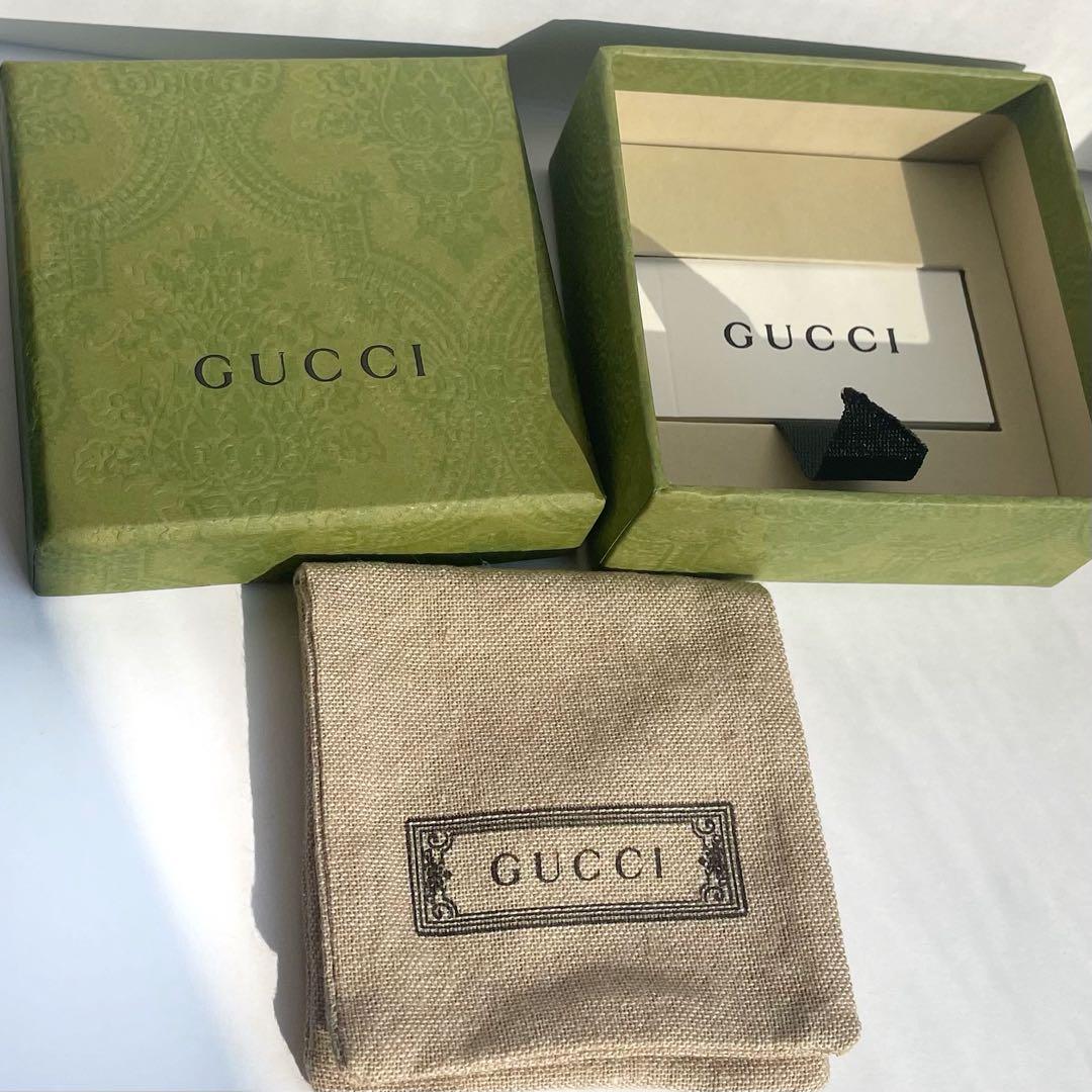 GUCCI インターロッキング ピアス 片耳のみ GGピアス ダブルG 付属品