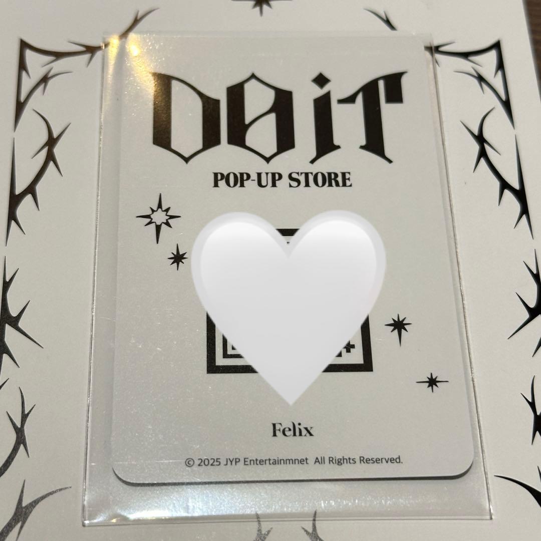 ピリ　QR Stray Kids スキズ ポップアップ DO IT スタンプ