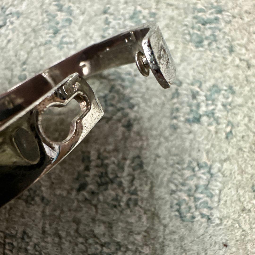 バーバリー シルバーバングル ブレスレット