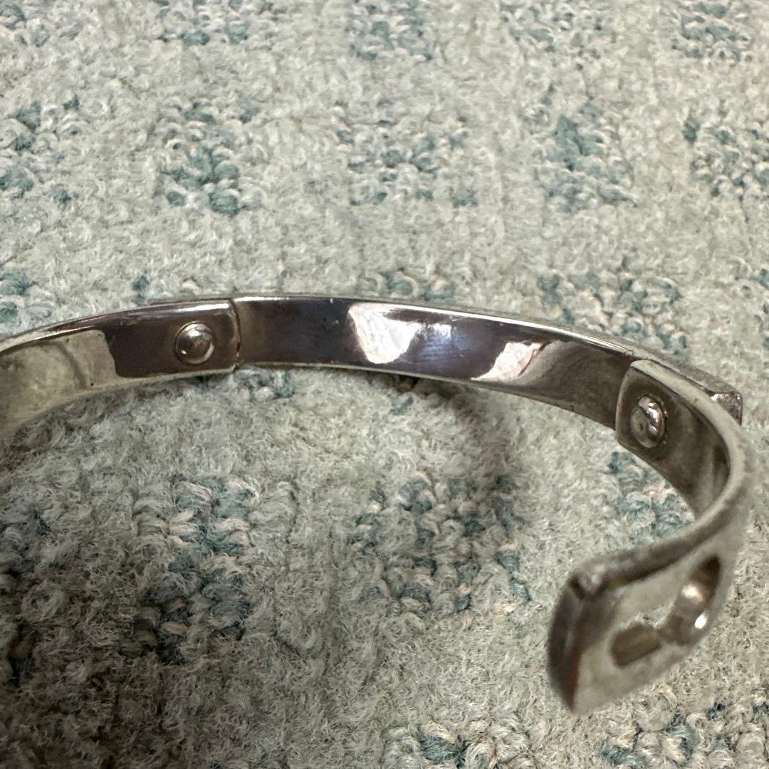 バーバリー シルバーバングル ブレスレット