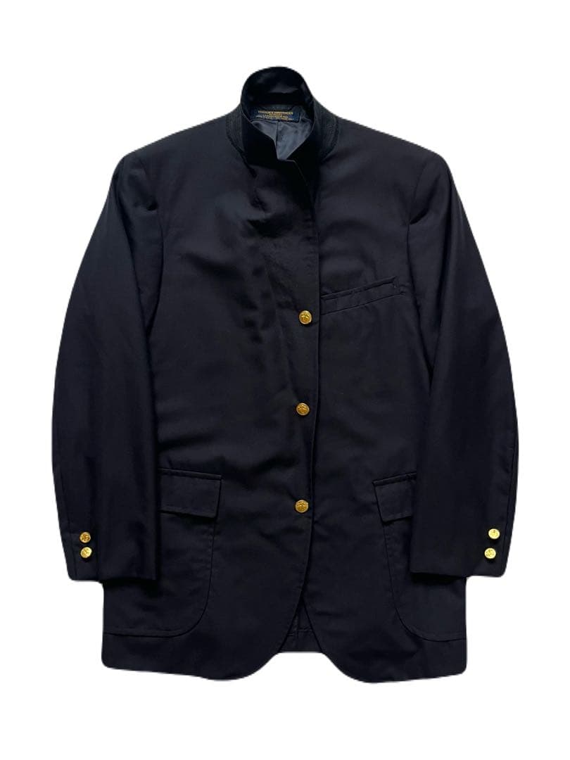 最高峰 USA製 ブルックスブラザーズ MAKERS ネイビー ブレザー 40R