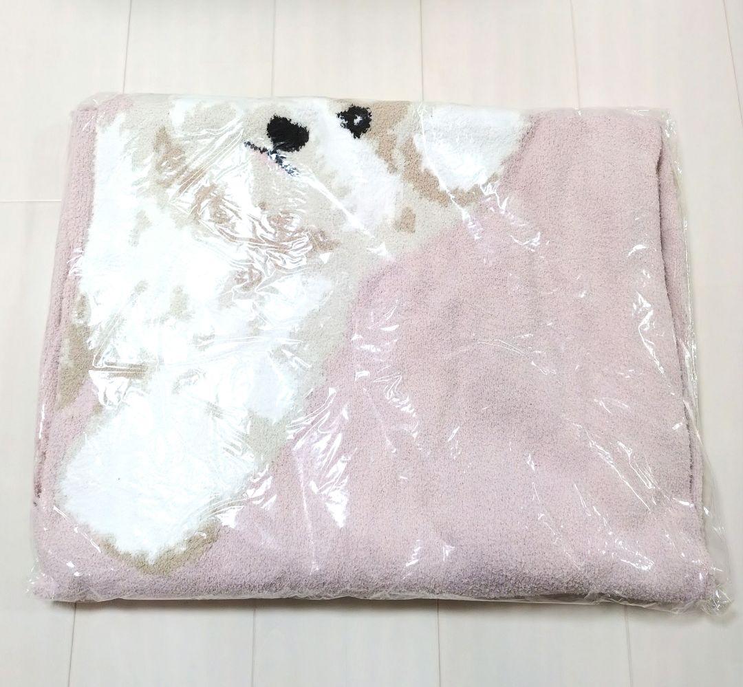 新品　gelato pique パウダーDOG3柄ジャガードマルチカバー