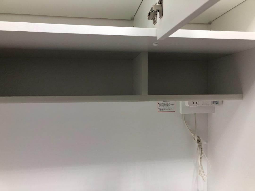 美品　ニトリ　エトナ・食器棚・キッチンボード　幅105cm　73027-3-00