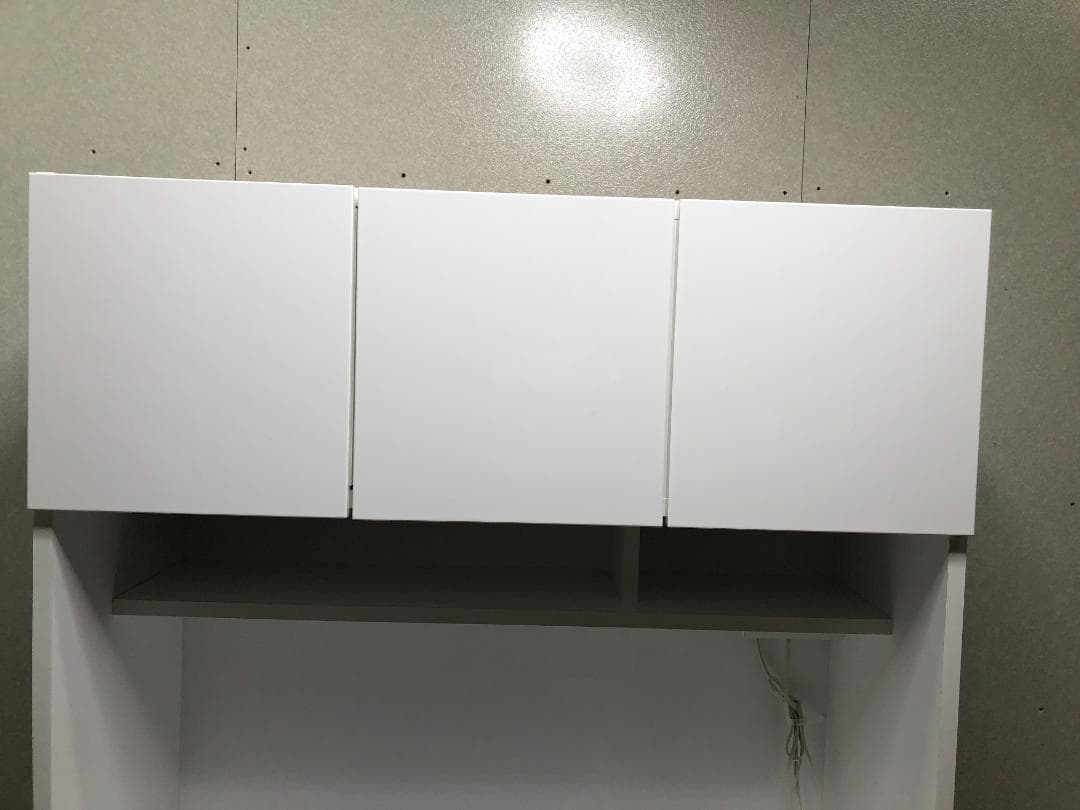 美品　ニトリ　エトナ・食器棚・キッチンボード　幅105cm　73027-3-00