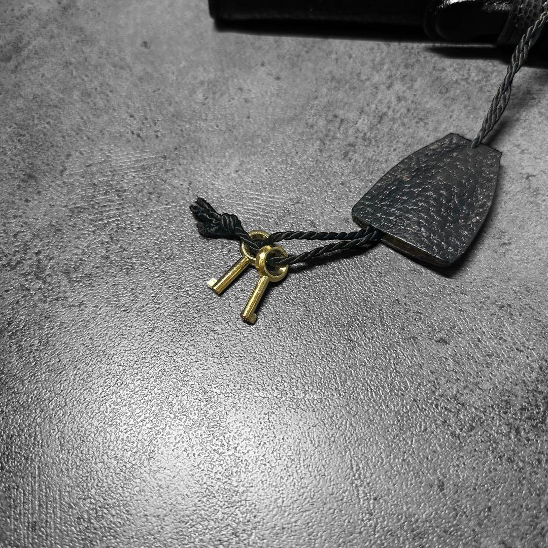 LOEWE アナグラム　レザー　本革　シボ革　ビジネスバッグ　ブリーフケース