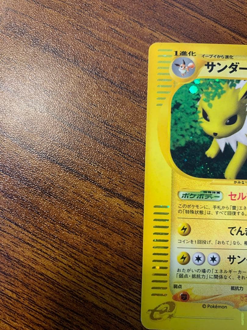 サンダース ★ 拡張パック第4弾 裂けた大地　カードe