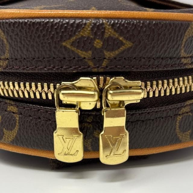 美品 ルイ・ヴィトン ポシェット ガンジュ モノグラム ボディバッグ(S077)