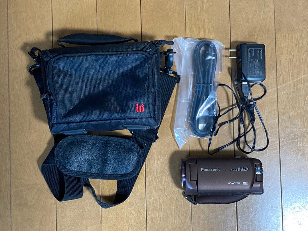 【即日発送。美品】Panasonic HC-W570M フルHDビデオカメラ