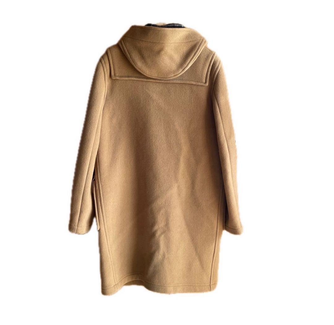 ★セール★Gloverall ダッフルコート L ウール 英国製 チェック裏地