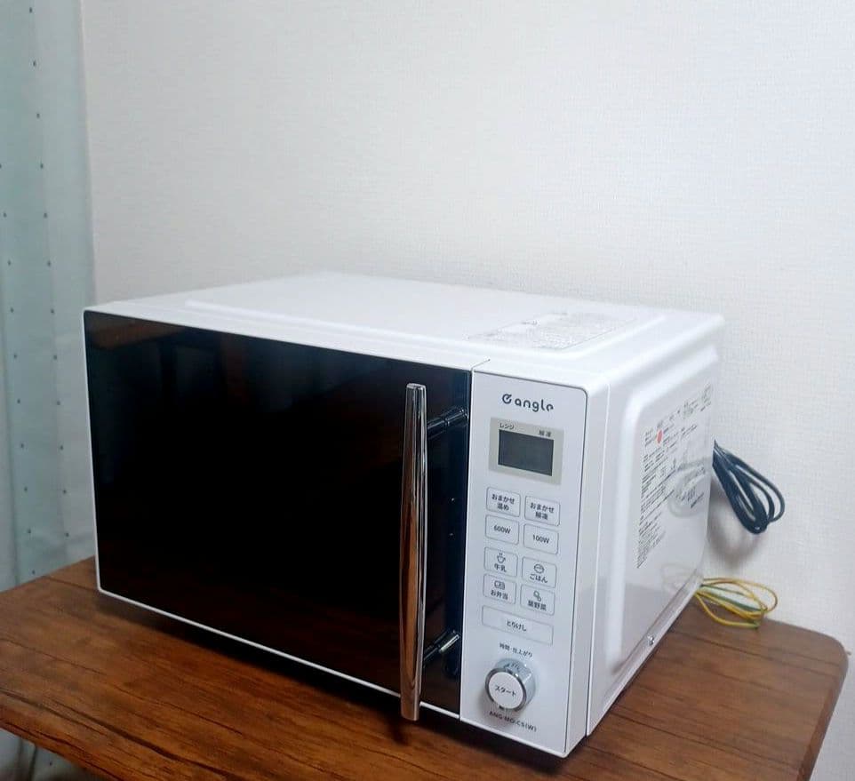 2025年製　エディオン 電子レンジ フラット庫内 ミラーガラス