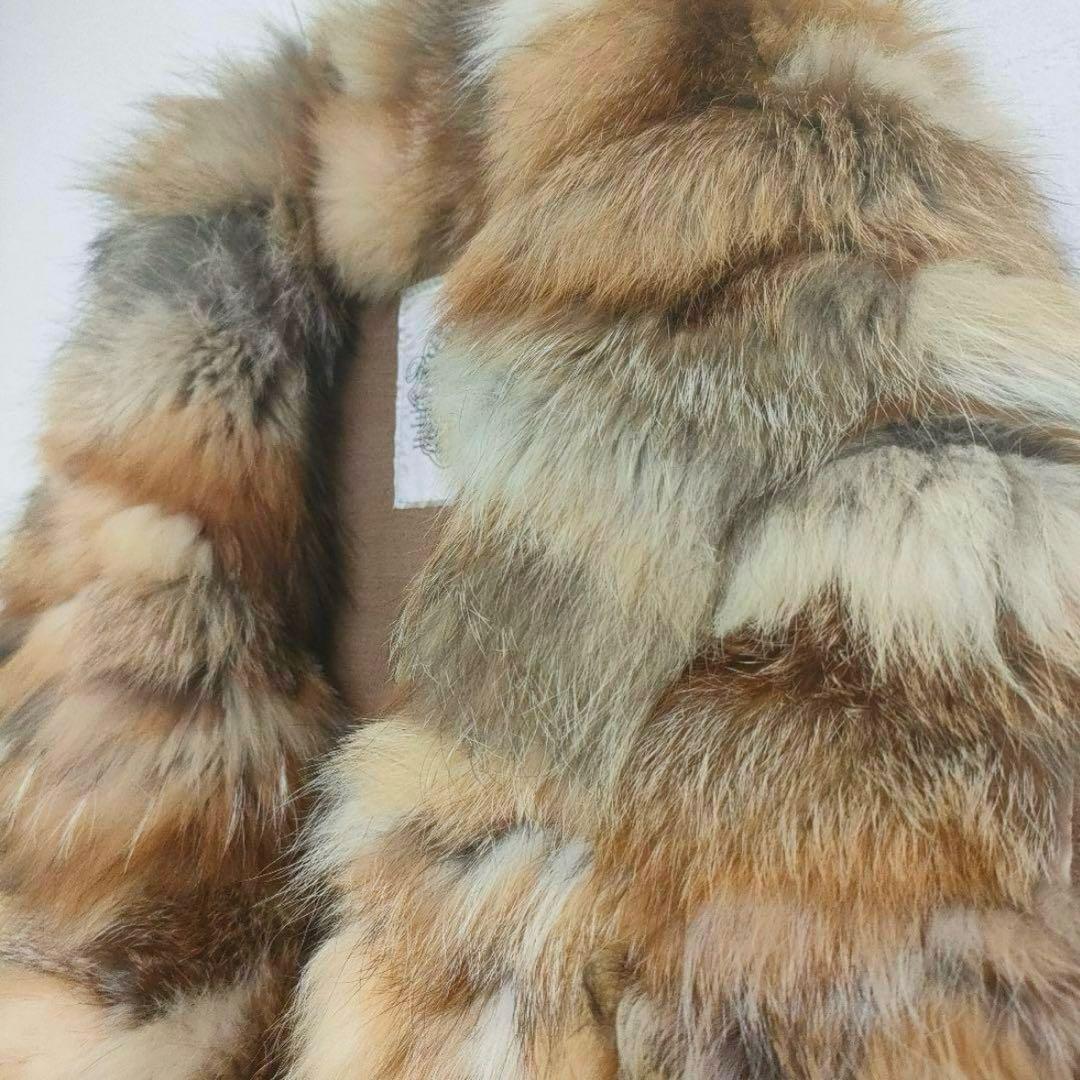 【美品】Bou Jeloud　ブージュルード　ケープコート　フォックスファー