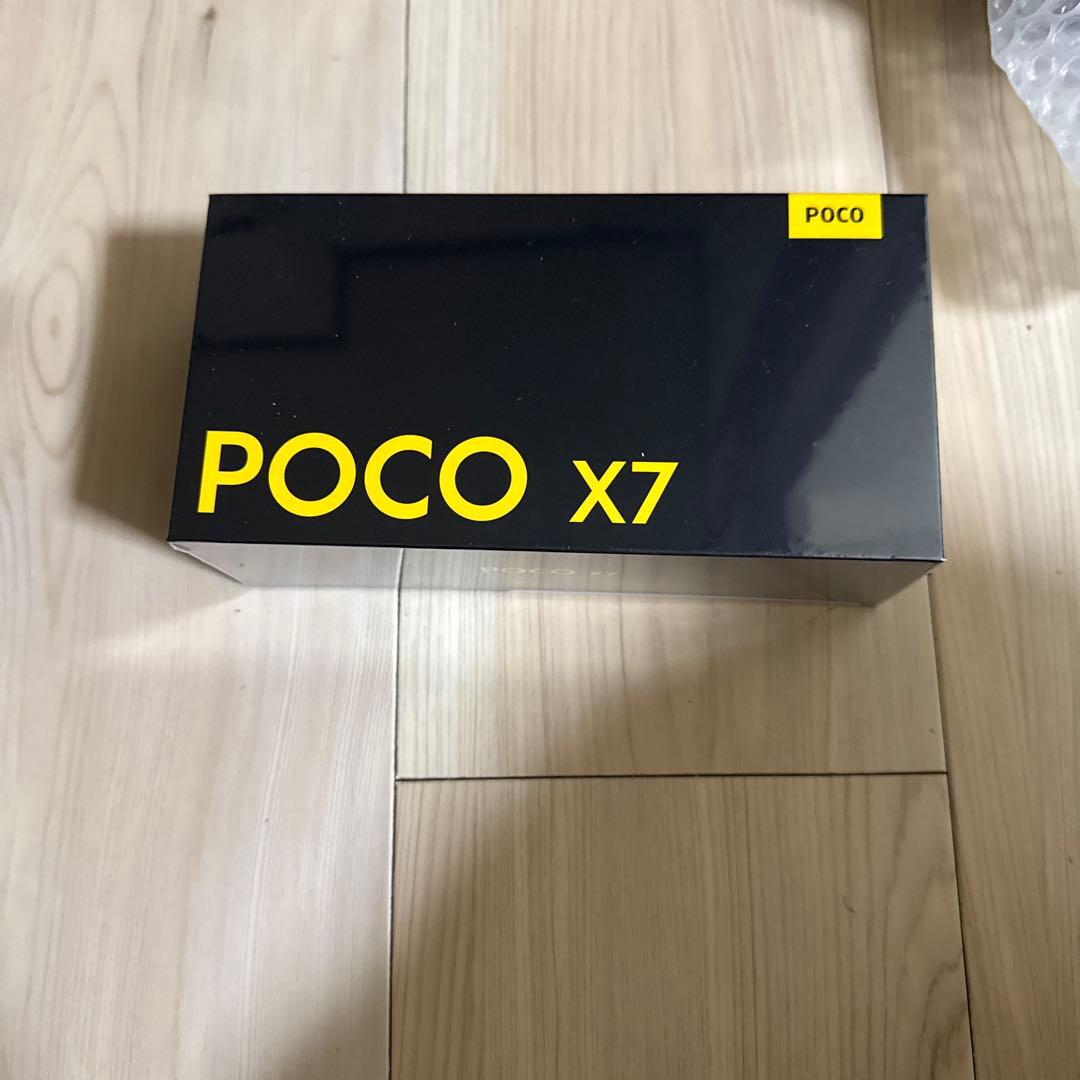 POCO X7 ブラック 8GB RAM 256GB ROM