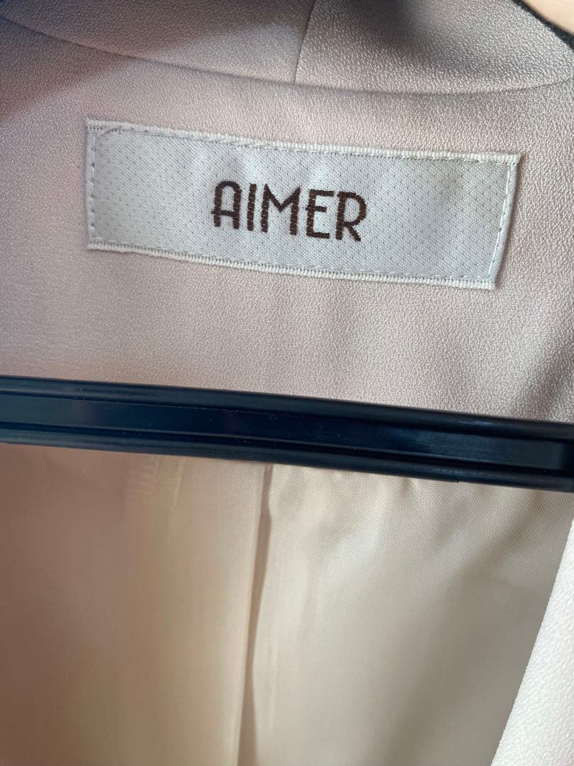 値下げ‼️【お得なセット】AIMER★パンツドレス＋ジャケット2点セット