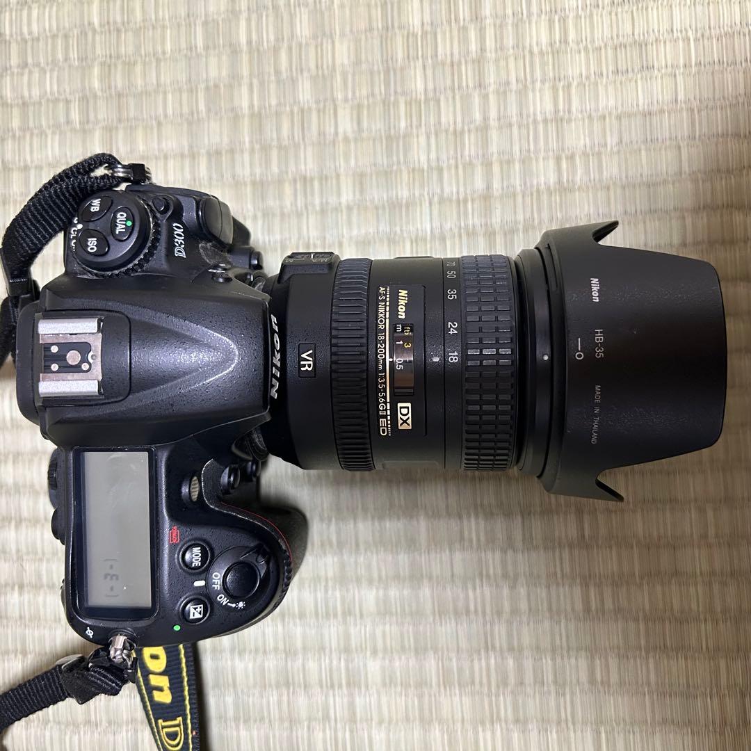 【箱付き】Nikon D300デジタル一眼レフ 18-200mmVRレンズセット