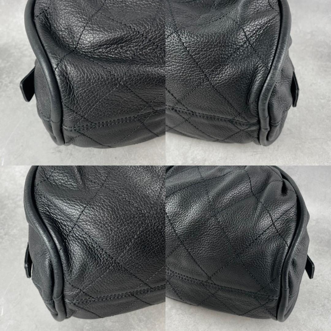 超希少&超美品 CHANEL シャネル マトラッセ ミニボストン シルバー金具