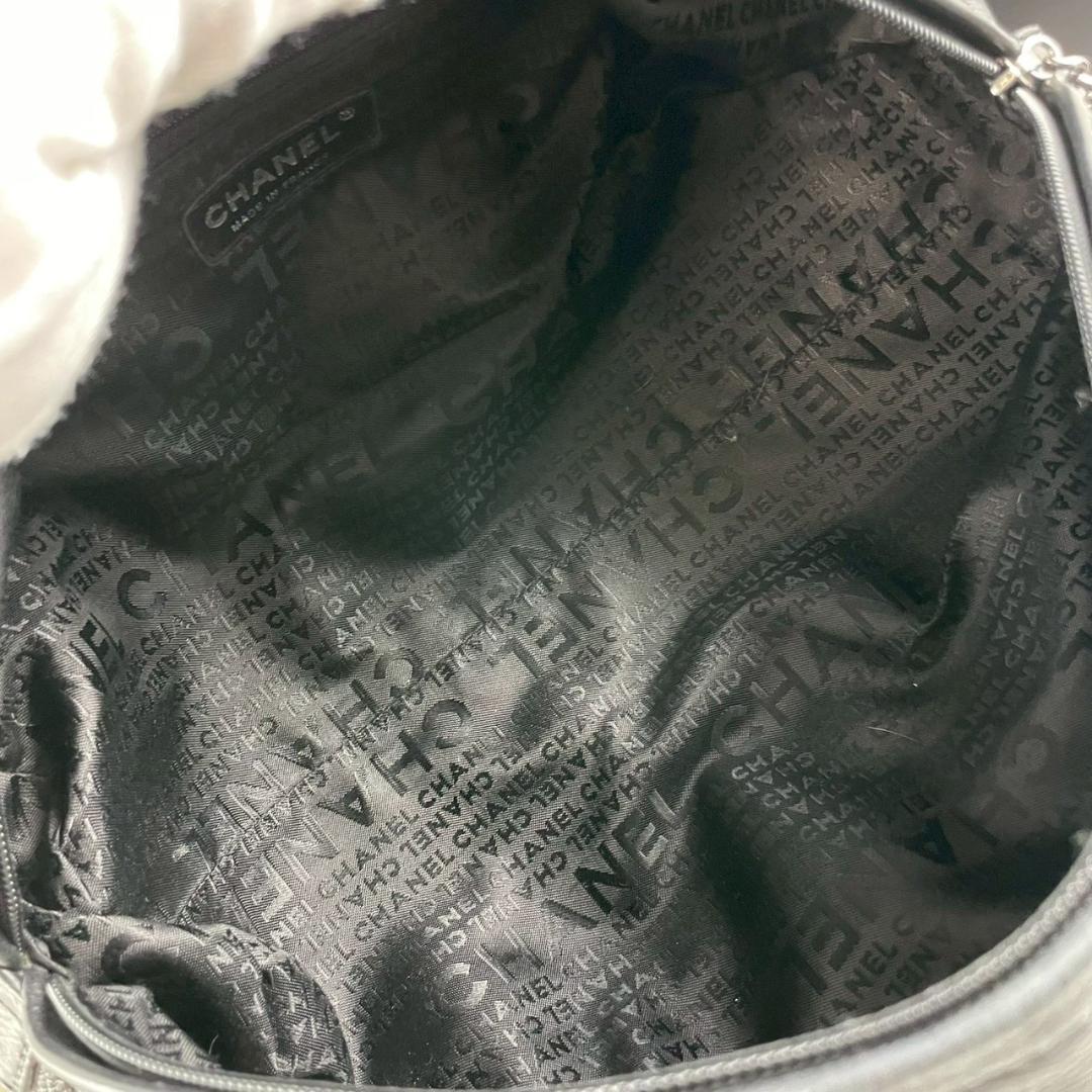 超希少&超美品 CHANEL シャネル マトラッセ ミニボストン シルバー金具