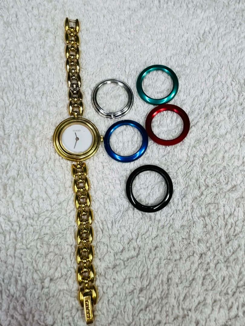 GUCCI 時計　チェンジベゼル