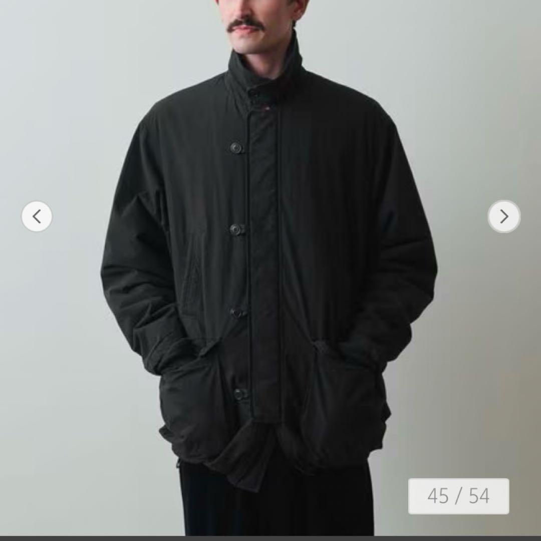 新品 steven alan バフ ジープ コート ブラック S