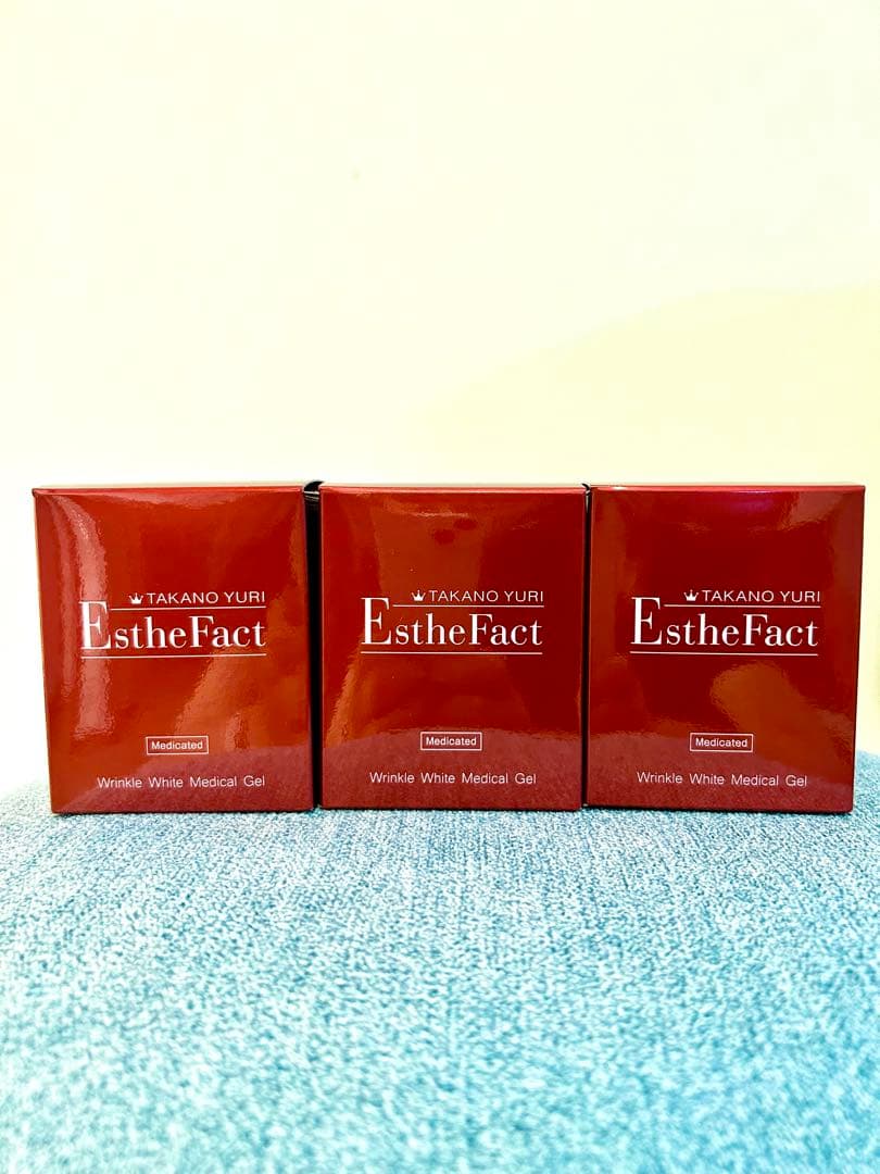 エステファクト　リンクルホワイト　メディカルジェル　３個セット　たかの友梨
